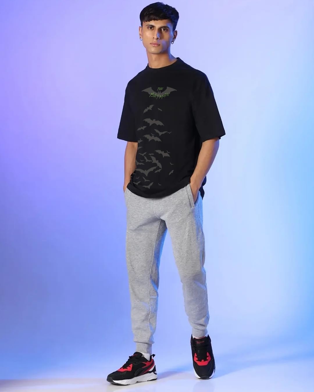 Bewakoof Men's Cotton Oversized Fit T-Shirt