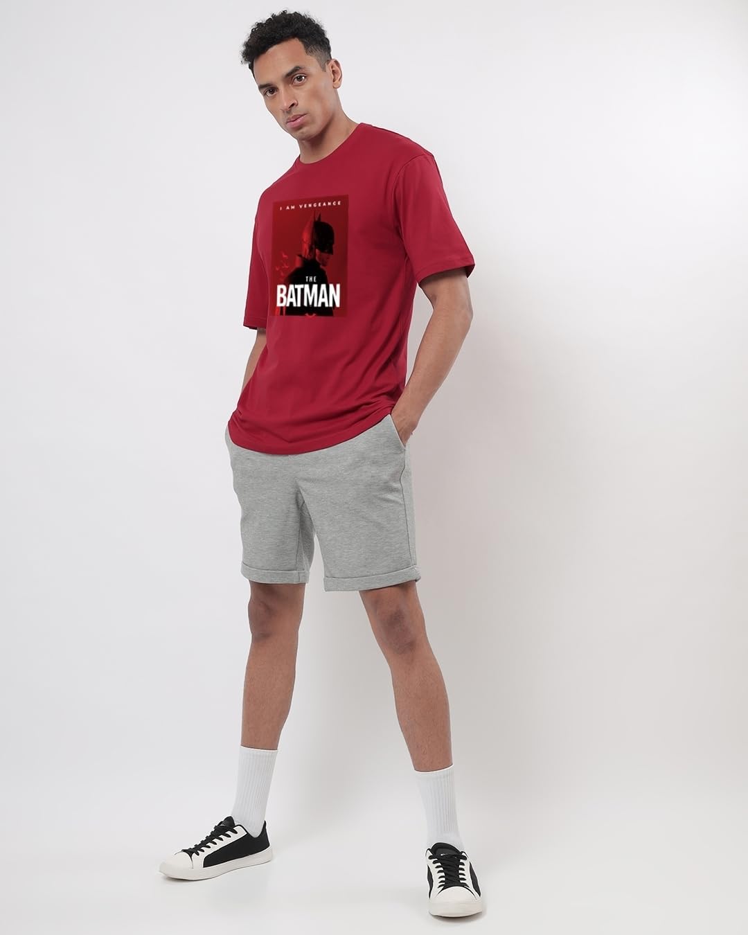 Bewakoof Men's Cotton Oversized Fit T-Shirt