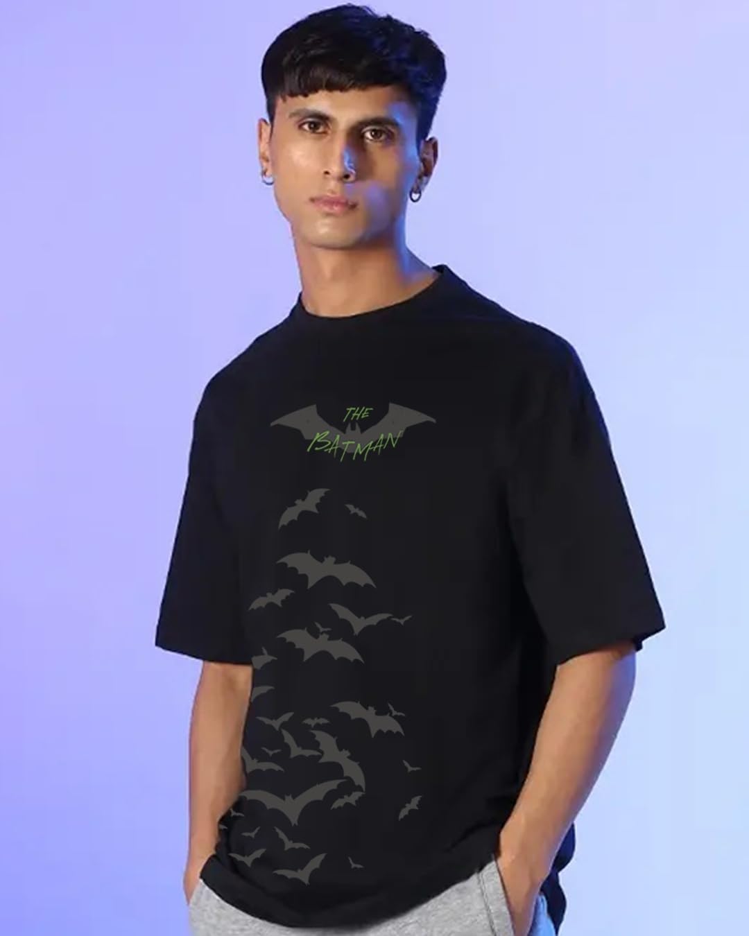 Bewakoof Men's Cotton Oversized Fit T-Shirt
