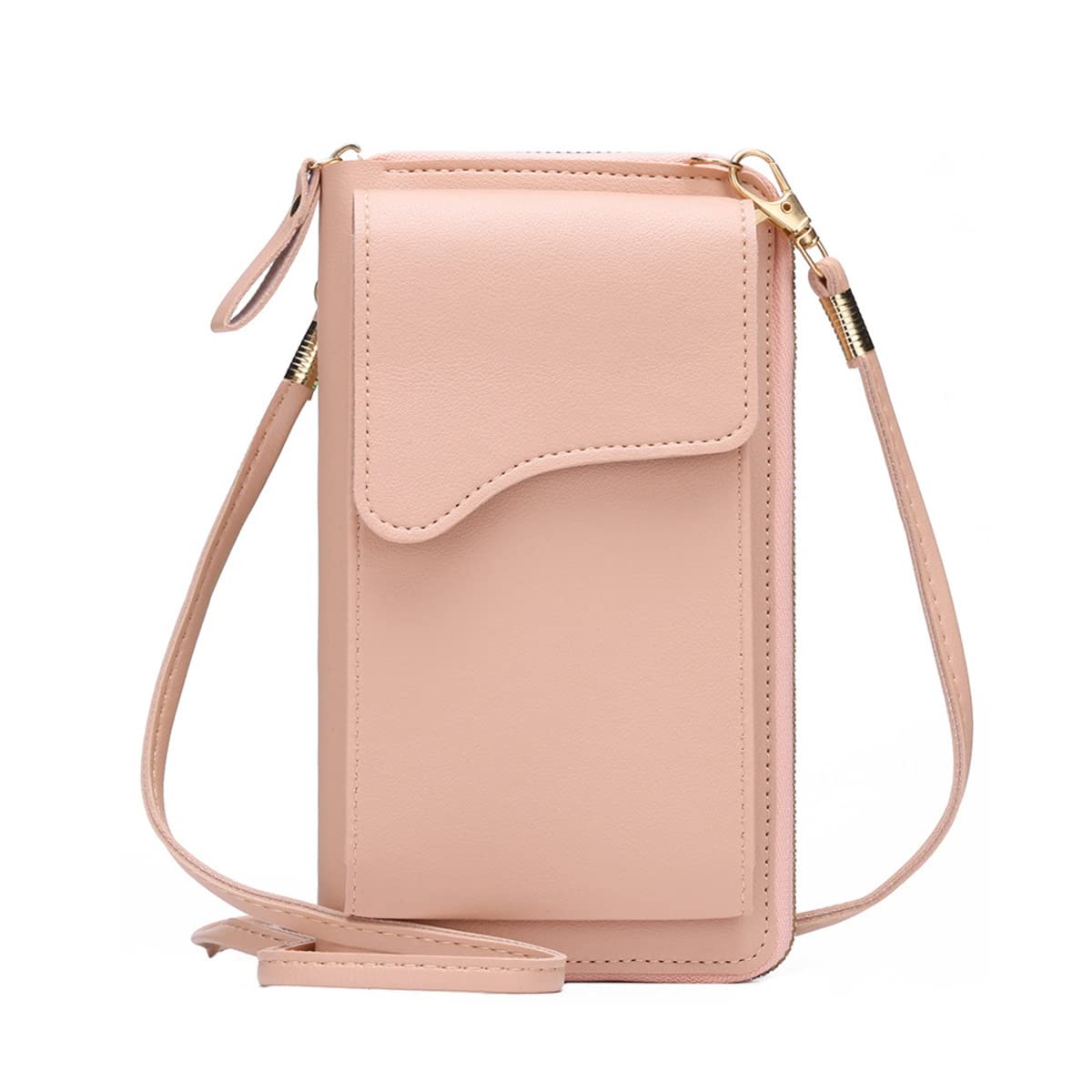 MOMISY Women Cellphone Sling Bag Card Holder Wallet Handbag Crossbody multi-function Shoulder Mobile Bag for Girls