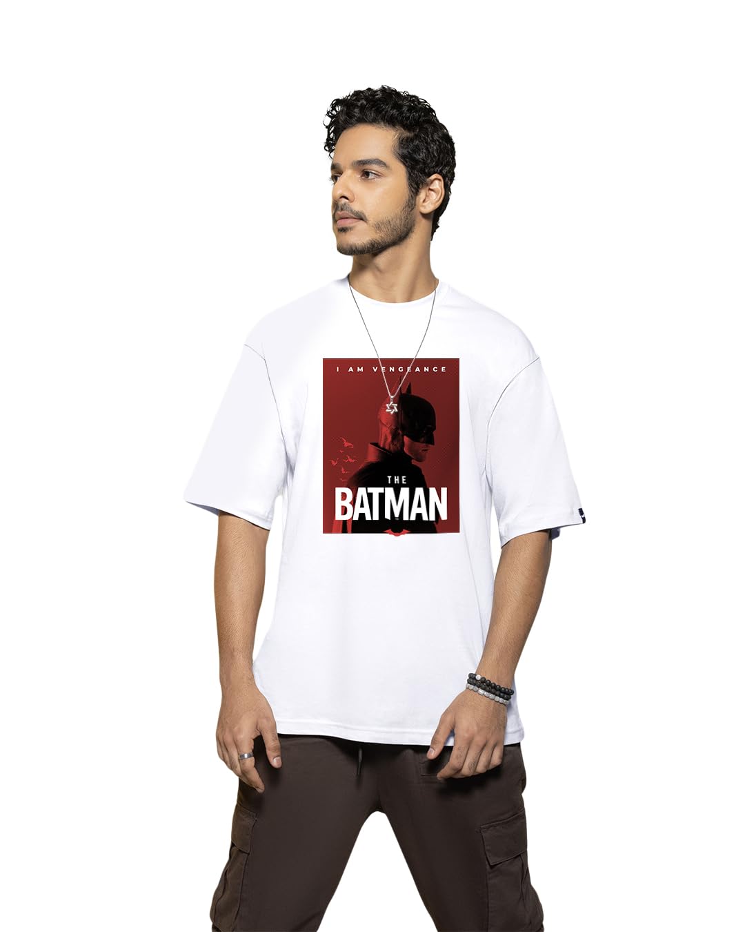 Bewakoof Men's Cotton Oversized Fit T-Shirt