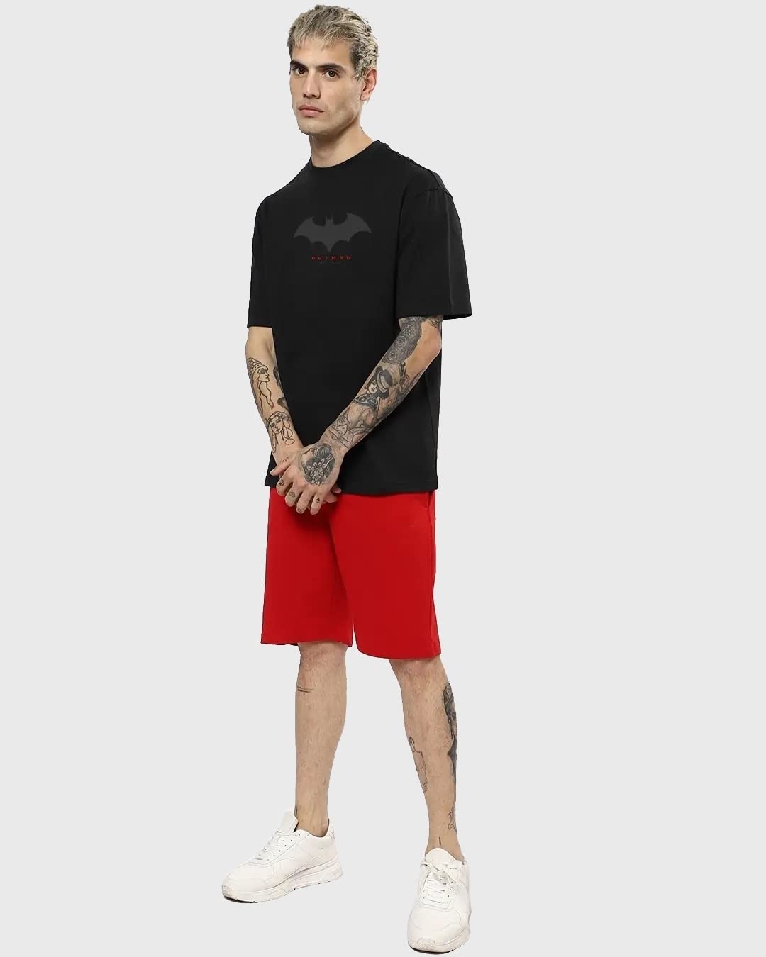 Bewakoof Men's Cotton Oversized Fit T-Shirt