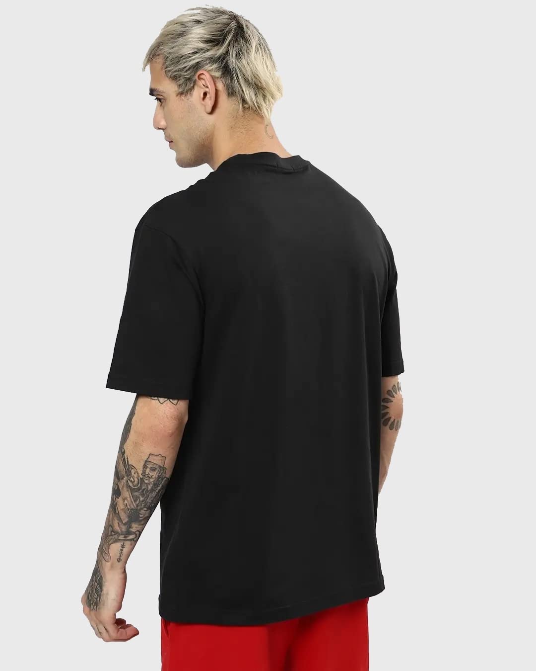 Bewakoof Men's Cotton Oversized Fit T-Shirt