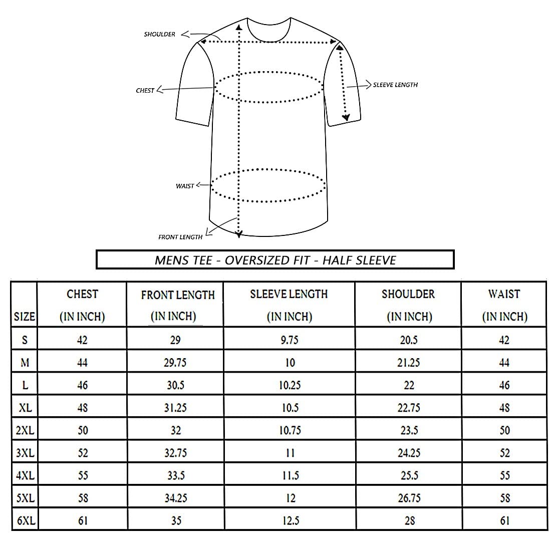 Bewakoof Men's Cotton Oversized Fit T-Shirt