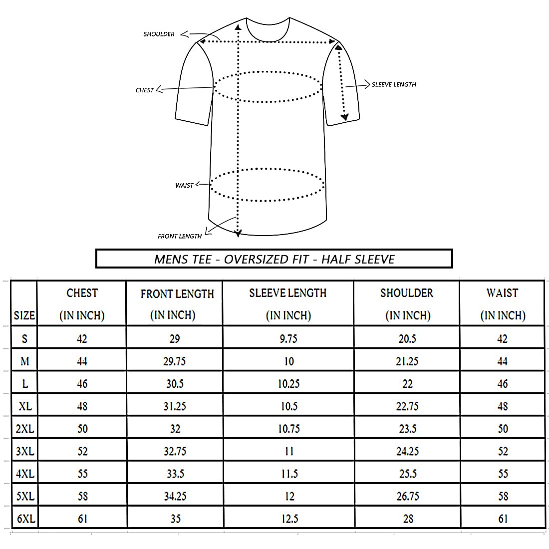 Bewakoof Men's Cotton Oversized Fit T-Shirt
